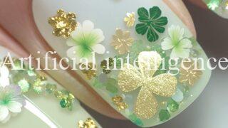 ツヤ感クローバーネイル #076