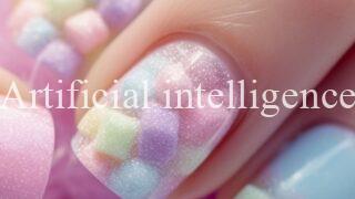 ギモーヴ風パステルネイル #1060