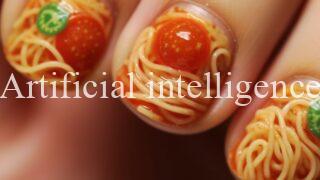 パスタの食品サンプル風ネイル🍝 #1101