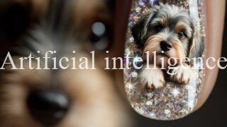 愛犬ネイルアート 🐶 #400