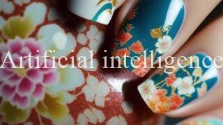 着物柄/和柄ネイルコレクション #458