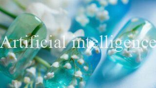 爽やかなミュゲのネイルチップ #919